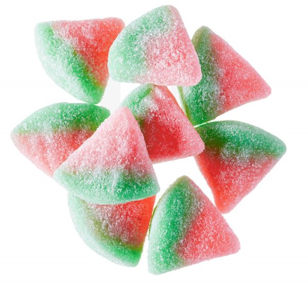 Double Dose Sour Watermelon Slices LSD Candy